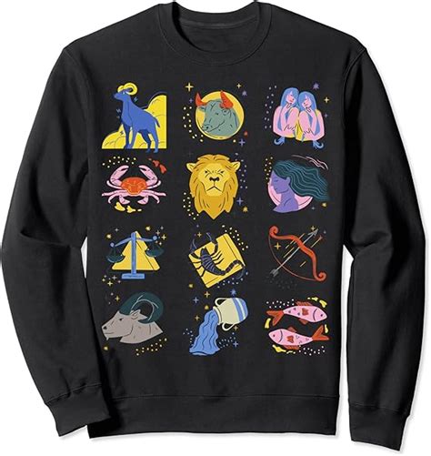 Amazon.com: Zodiac Sign Sweatshirts